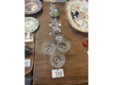 Row of Glassware