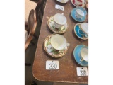 2 Tiffany Cups & Saucers