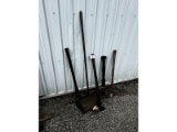 Pick Axes, Bissell Sweeper & Adze