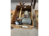Box of Paint Sprayers & Torch Valve