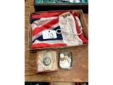 Ontario Flag & Coins