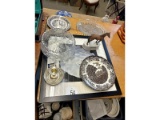 Dishes, Candlestick, Etc.