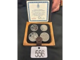 1976 Montreal Olympic Silver Coin Set