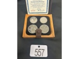 1976 Montreal Olympic Silver Coin Set