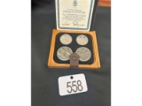 1976 Montreal Olympic Silver Coin Set