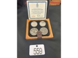 1976 Montreal Olympic Silver Coin Set