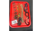 Tray of Victorian Jewelry