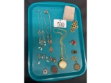 Tray of Victorian Jewelry