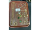 Tray of Victorian Jewelry
