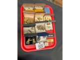 Tray of Cuff Links & Pins