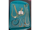 Tray of Costume Jewelry