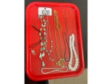 Tray of Costume Jewelry