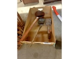 Box of Antique Wooden Spoons