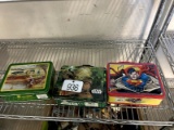 3 Metal Lunch Boxes