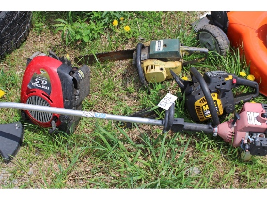 Trimmer, Chainsaw, Etc.