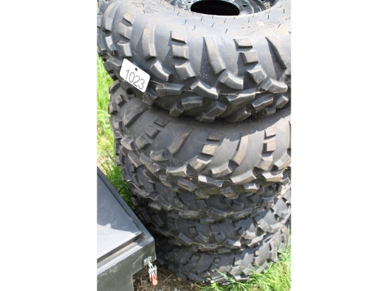 Set of Factory Polaris Ranger Rims & Tires Plus Spare