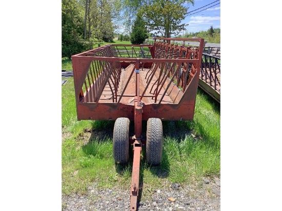 20 Foot Cattlemaster Feeder Wagon With Locking Headrail