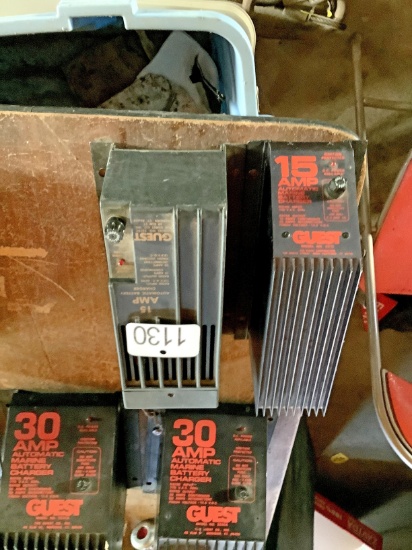 2-15 Amp Marine Chargers
