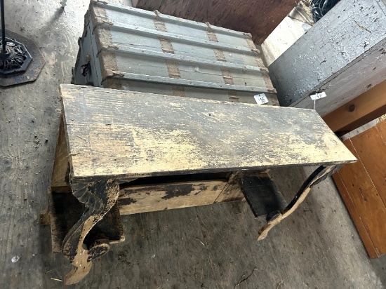 Steamer Trunk & Buffet Top