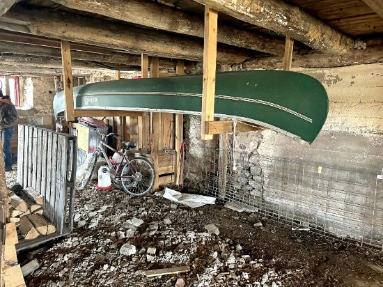 15' Fiberglass Canoe