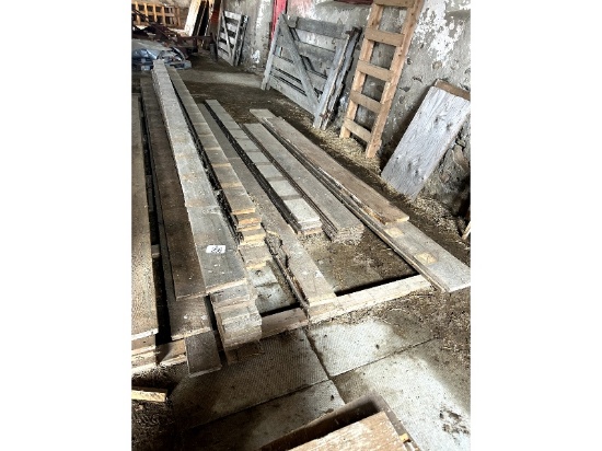 Assorted Pine Lumber Including 12', 14', 16' 2"x6"s