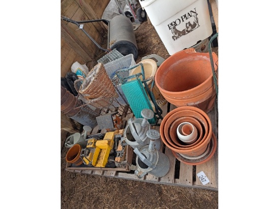 Clay Pots, Root Warmer, Tonka Toys, Etc.