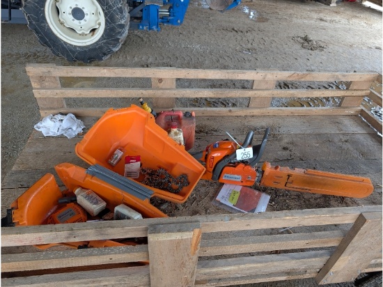 Husqvarna 435 Chainsaw - Runs Good