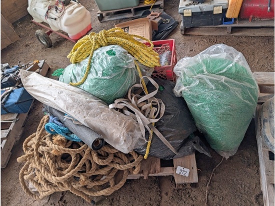 Hemp Rope, Nylon Rope, Grapevine Netting, Etc.