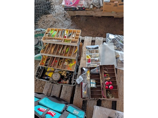 2 Tackle Boxes, Etc.