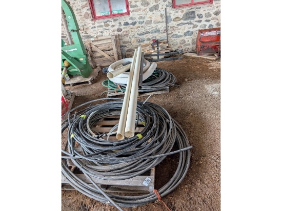 2 Skids of Poly Water Line