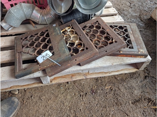4 Cast Iron Grates