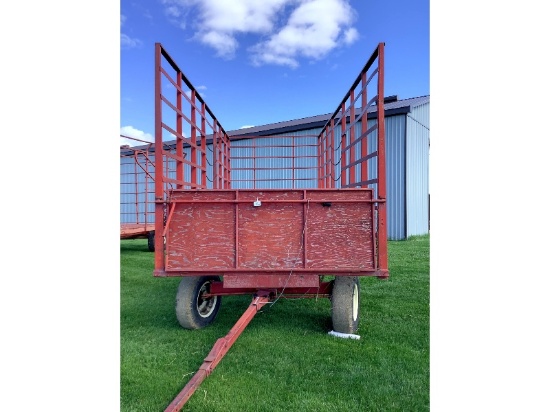 20' Steel Thrower Wagon