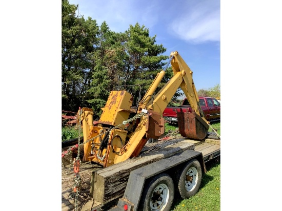 John Deere Industrial Backhoe