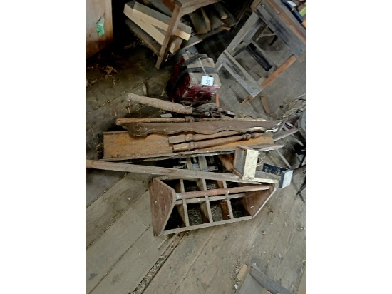 Wringer Washer Parts, Lantern Box, Toolbox, Etc.
