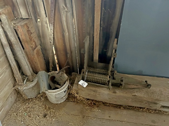 Corn Chopper, Etc.