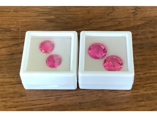 New Lab-Created Rose Sapphire Gemstones