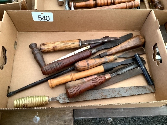 Box of Lathe Tools