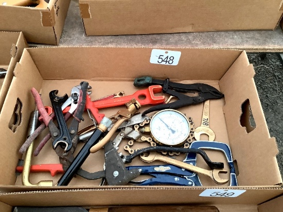 Box of Assorted Tools