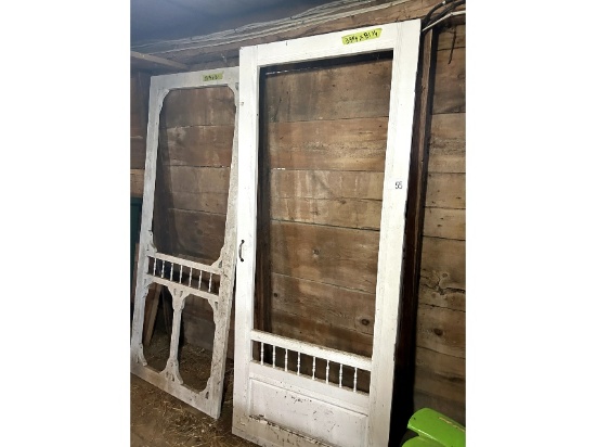 2 Screen Doors & Glass