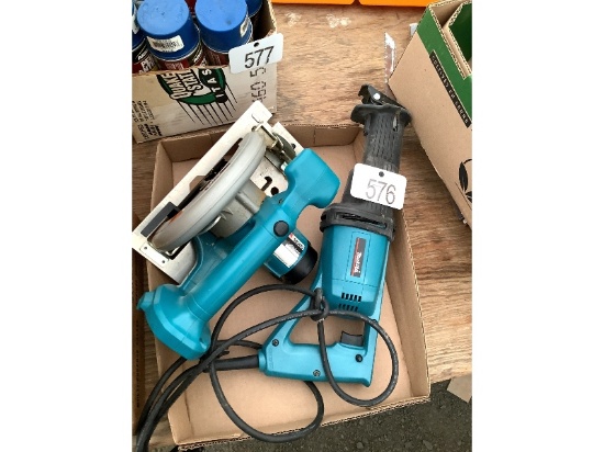 Makita Reciprocating Saw & Circular Saw
