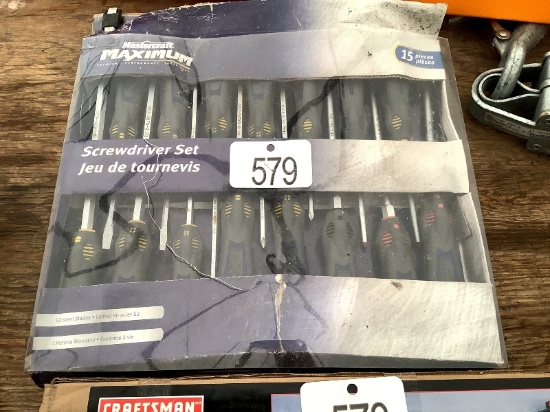 New Mastercraft Screwdriver Set