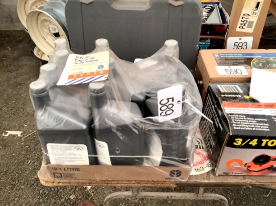 9 Liters of 15W40 Engine Oil