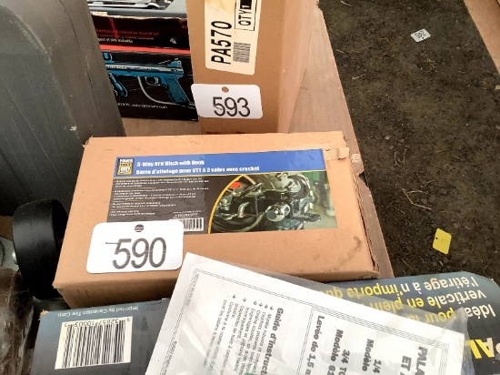New 3 Way ATV Hitch