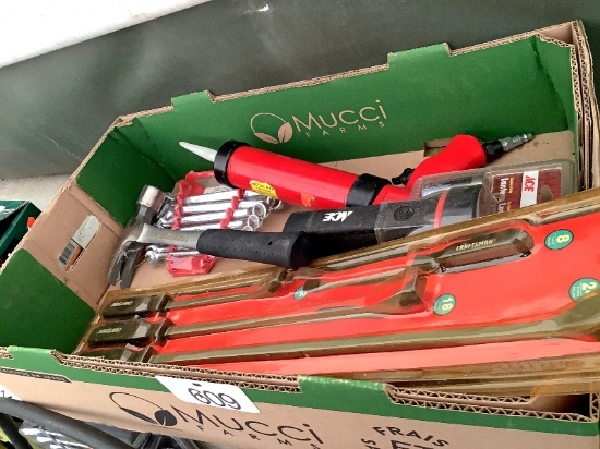 New Pry Bars, Hammer, Gray Wrench Set, Etc.
