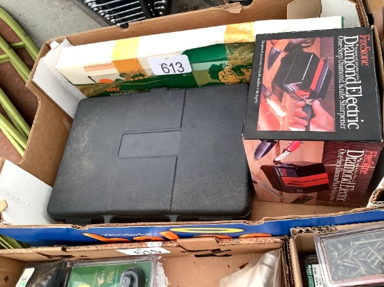 BBQ Set, Knife Sharpener, Etc.