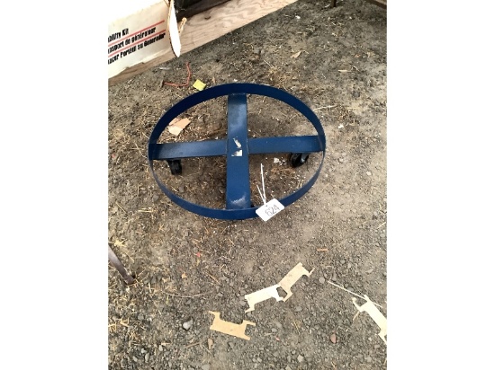 Oil Barrel Cart