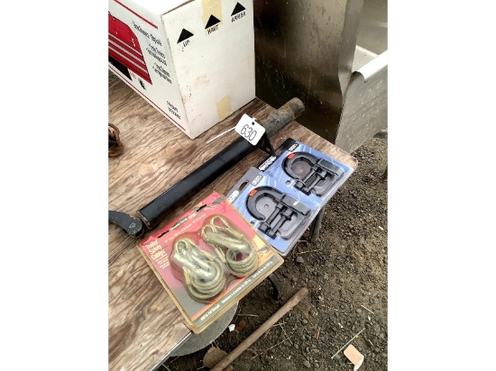 New Tow Hooks, Safety Cables & Jack