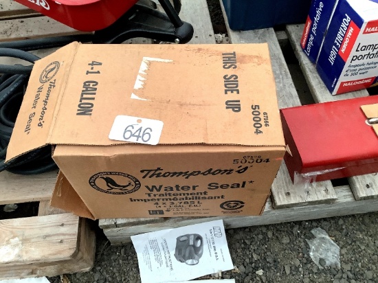 Case of Thompson's Water Seal