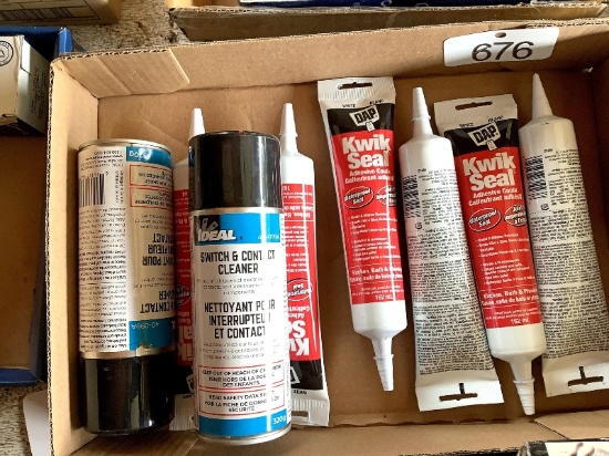 Kwick Seal, Contact Cleaner & Bench Grinder