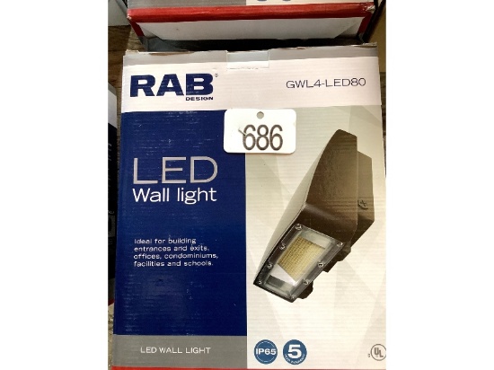 New Rab LED Wall Light